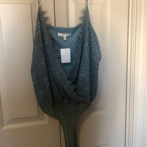 Adjustable Lacey body suit